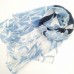 Blue Scarves